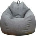 thumbnail image 1 of Bean Bag Chairs Cover (No Filler)( 27-32 inch) Grey, 1 of 5