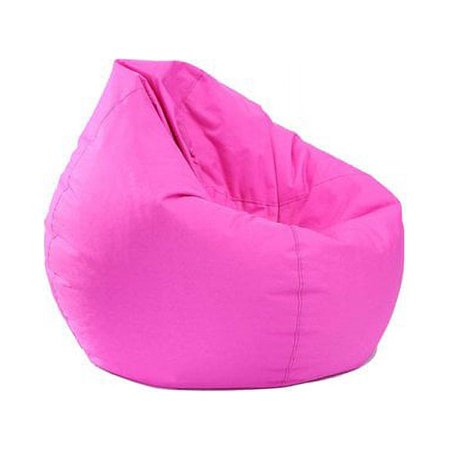 (No Filler) ZOELNIC Large Bean Bag Gamer Beanbag Adult Outdoor Gaming Garden Big Arm Chair Seat Cover, Rose