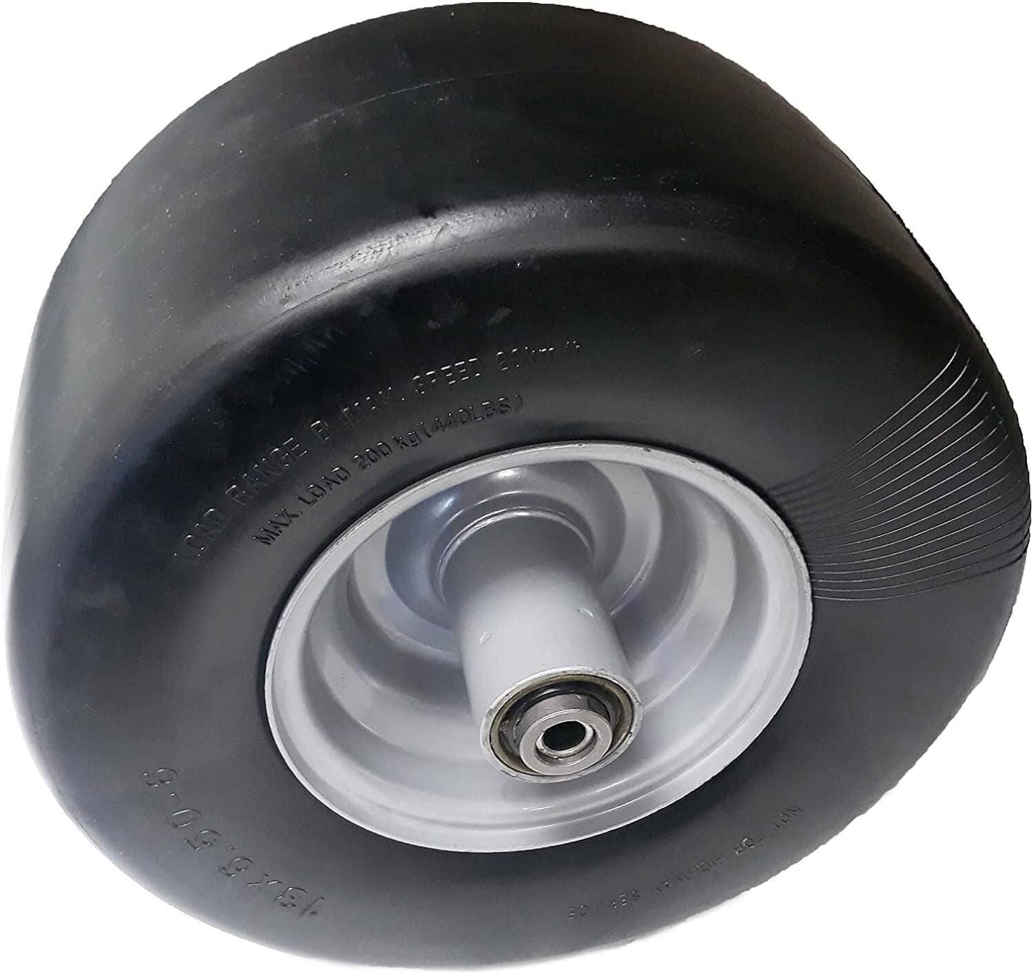 No Flat Tire 13X6.5-6 Fits Hustler 606744 Bearings Installed