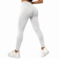 thumbnail image 1 of No Front Seam High Waisted Workout Leggings for Women Buttery Soft Yoga Pants Gym Athletic Tights, 1 of 5