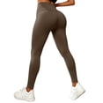 thumbnail image 1 of No Front Seam High Waisted Workout Leggings for Women Buttery Soft Yoga Pants Gym Athletic Tights, 1 of 5