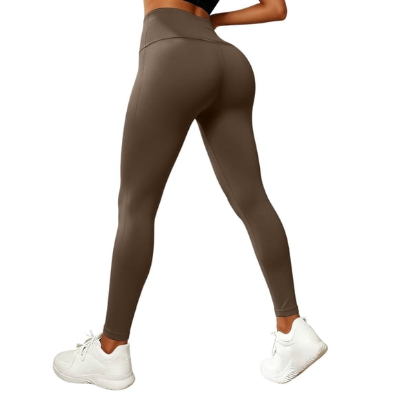 No Front Seam High Waisted Workout Leggings for Women Buttery Soft Yoga Pants Gym Athletic Tights
