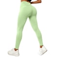 thumbnail image 1 of No Front Seam High Waisted Workout Leggings for Women Buttery Soft Yoga Pants Gym Athletic Tights, 1 of 5