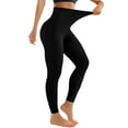 thumbnail image 1 of No Front Seam Yoga Leggings for Women - 22" / 23" High Waist Buttery Soft Lounge Yoga Pants Black S, 1 of 6