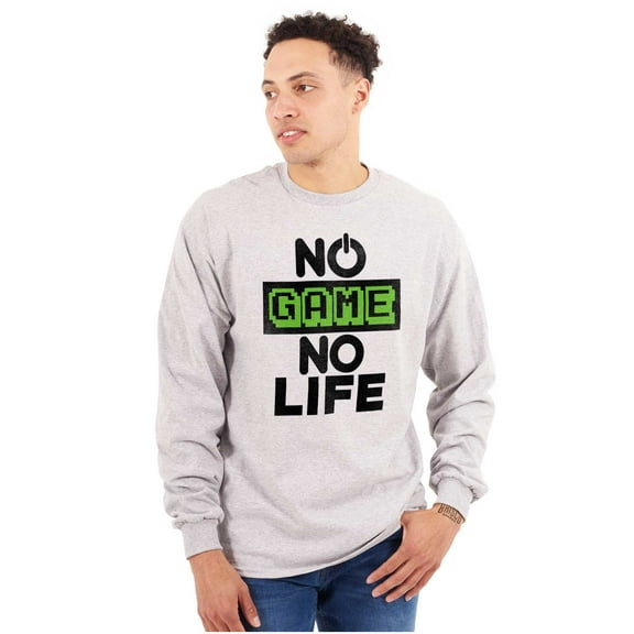 No Game No Life Plus Size Long Sleeve Graphic Tee Shirt Brisco Brands 3X