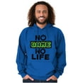 thumbnail image 1 of No Game No Life Unisex Plus Fleece Graphic Hoodie Brisco Brands 5X, 1 of 5