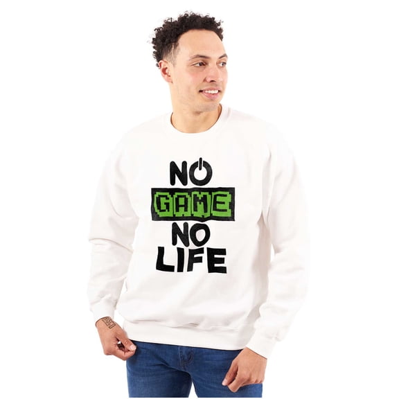 No Game No Life Unisex Plus Fleece Graphic Sweatshirt Brisco Brands 5X