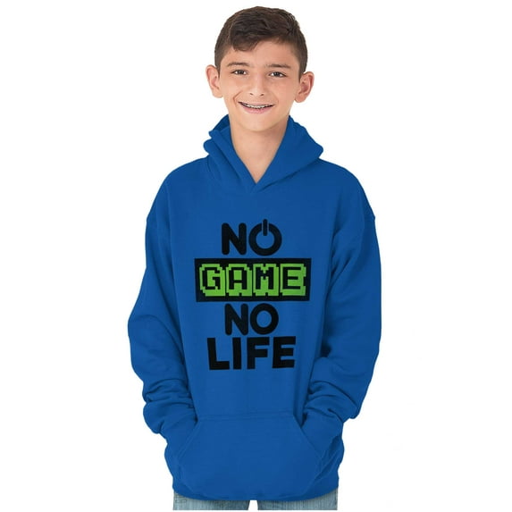 No Game No Life Youth Hoodie Boy Girl Teen Brisco Brands L