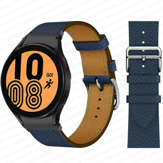 No Gaps Leather Band For Samsung Galaxy Watch 4 classic 46mm 42mm 44mm 40mm smartwatch belt Bracelet correa Galaxy Watch 4 strap