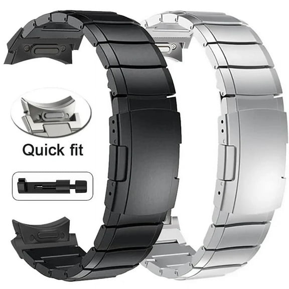 No Gaps Quick Fit Stainless Steel Strap For Samsung Galaxy Watch 6 Classic 43mm 47mm 40mm 44mm Band For Watch 5Pro 45mm Bracelet