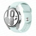 thumbnail image 1 of No Gaps case+band For Samsung Galaxy Watch 4 44mm 40mm smartwatch Silicone watchband 20mm Bracelet Correa Watch4 44 40 mm Strap, 1 of 6