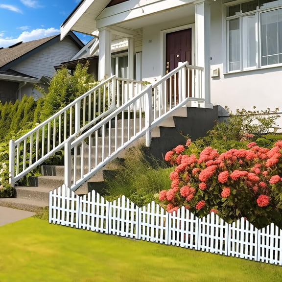 No- Garden Edging Border 13FT Landscape Edging 14.6 Inch Tall for Flower Bed Fence