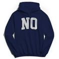 thumbnail image 1 of No Graphic Navy Men's Cotton Pullover Hoodie, 1 of 1