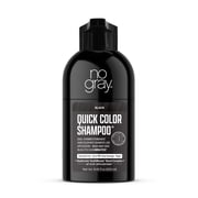 No Gray Quick Permanent Hair Color Shampoo, Black, 8.45 fl. oz