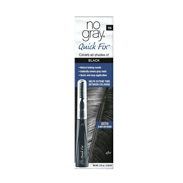 No Gray Quick Fix Hair Color, Unisex Waterproof Roots Touch-Up for