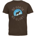 thumbnail image 1 of No Guts Goats No Glory Brown Adult T-Shirt - X-Large, 1 of 1