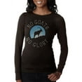 thumbnail image 1 of No Guts Goats No Glory Juniors Long Sleeve Thermal Brown X-LG, 1 of 1