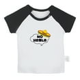 thumbnail image 1 of No Habla Funny T shirt For Baby, Newborn Babies T-shirts, Infant Tops, 0-24M Kids Graphic Tees Clothing (Short Black Raglan T-shirt, 0-6 Months), 1 of 4