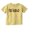 thumbnail image 1 of No Hablo Language Cute Babies Humor Toddler Boy Girl T Shirt Infant Toddler Brisco Brands 24M, 1 of 6