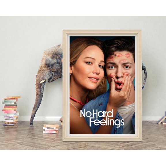 No Hard Feelings Classic Movie Poster, Comedy Film Wall Art Print