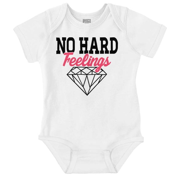 No Hard Feelings Spoiled Diamond Baby Bodysuit Jumper Girls Infant Baby Brisco Brands NB