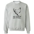 thumbnail image 1 of No Harm No Fowl Crewneck Sweatshirt, 1 of 4