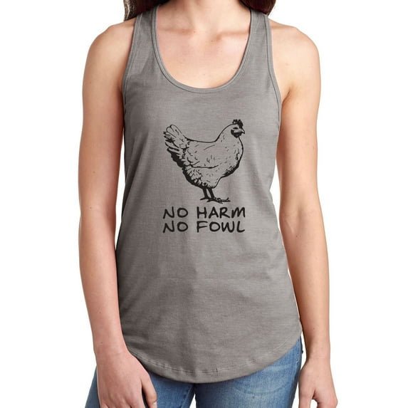 No Harm No Fowl Racerback Tank