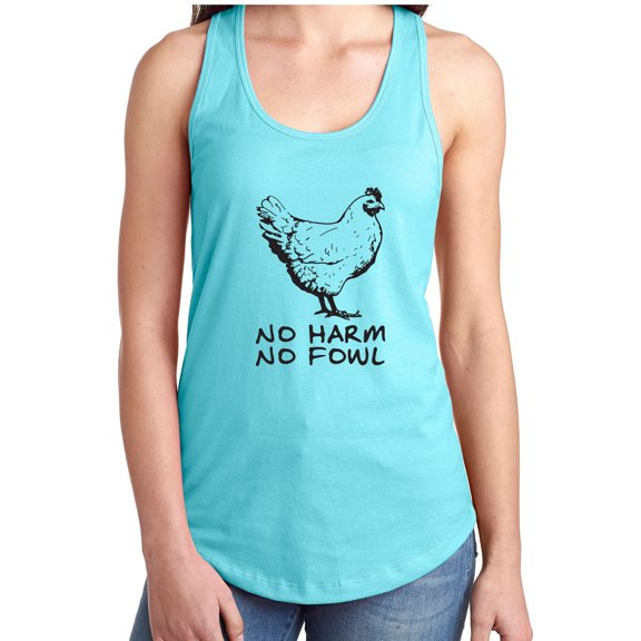 No Harm No Fowl Racerback Tank