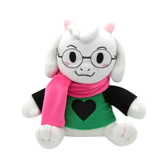 No Hat Ralsei Plush, 9.8 Inch Super Soft and Huggable Plush Toy, Ralsei Plushie for Game Fans, Collectible Stuffed Animal for All Ages