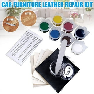 Advanced Leather Repair Kit Filler Vinyl DIY Car Seat Patch Sofa Rip Holes  New