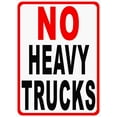 thumbnail image 1 of No Heavy Trucks Sign, 1 of 1