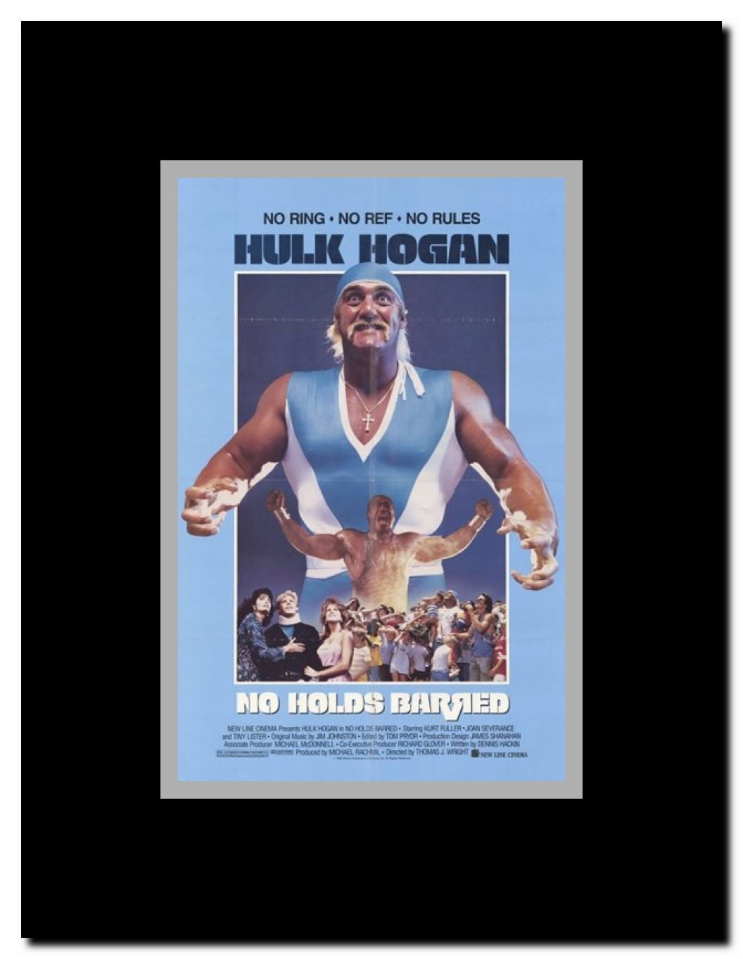 No Holds Barred Framed Movie Poster