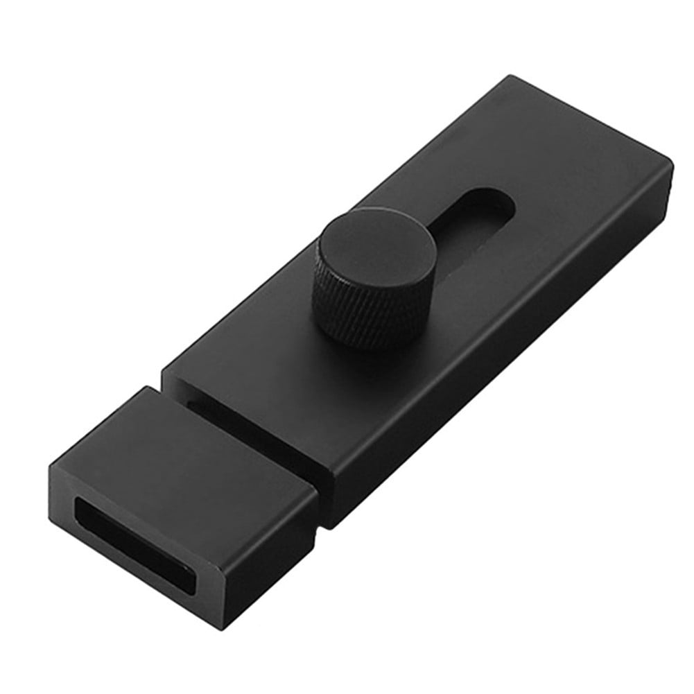 No hole punch door buckle security lock thickened room door latch anti