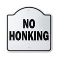 thumbnail image 1 of No Honking 12" X 12" Sign | Indoor/Outdoor Plastic | SignMission Designer Car Driving Traffic Honk Parking Novelty Gift Funny Joke Gag Road Garage, 1 of 4
