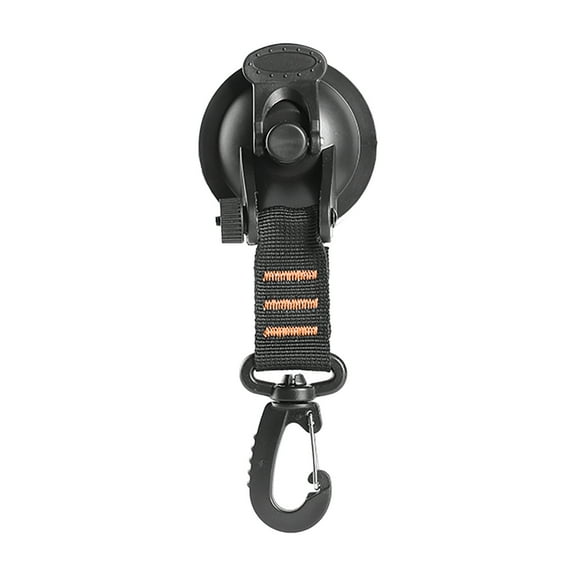 No Hook Shower Curtain Tent Suction Cup Hook Household Outdoor Travel Portable Suction Cup Hook Towel Hook Orange