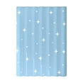 thumbnail image 1 of No Hook Shower Curtain and Liner Set Waterproof Printed Bathroom Curtain 180x80cm Clear Plastic Shower Curtain Liner for Dorms Hotels, 1 of 8