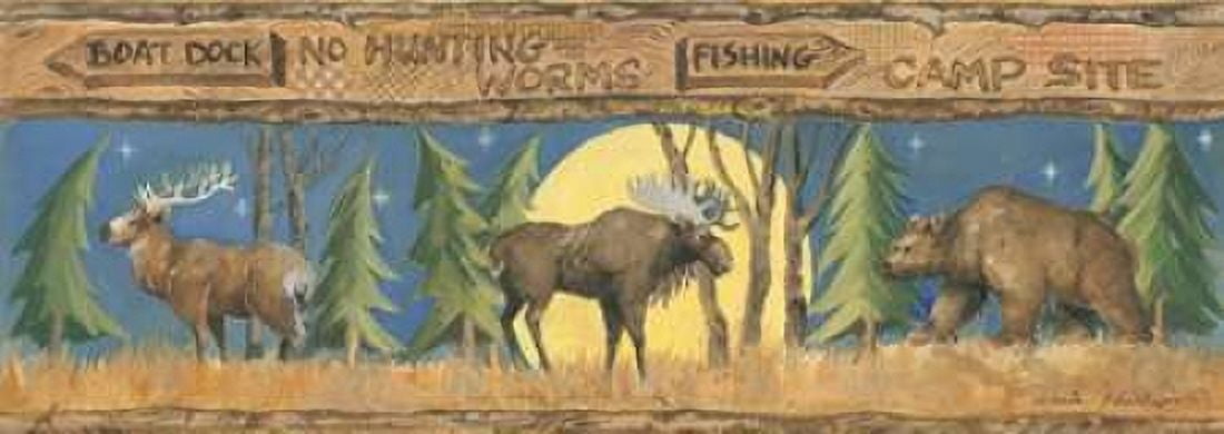 No Hunting Canvas Art - Anita Phillips (10 x 20)