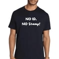 thumbnail image 1 of Notary Public T-Shirt – “No ID, No Stamp” Funny Notary Shirt, 100% Cotton Unisex Tee, 1 of 2