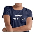 thumbnail image 1 of Notary Public T-Shirt – “No ID, No Stamp” Funny Notary Shirt, 100% Cotton Unisex Tee, 1 of 2