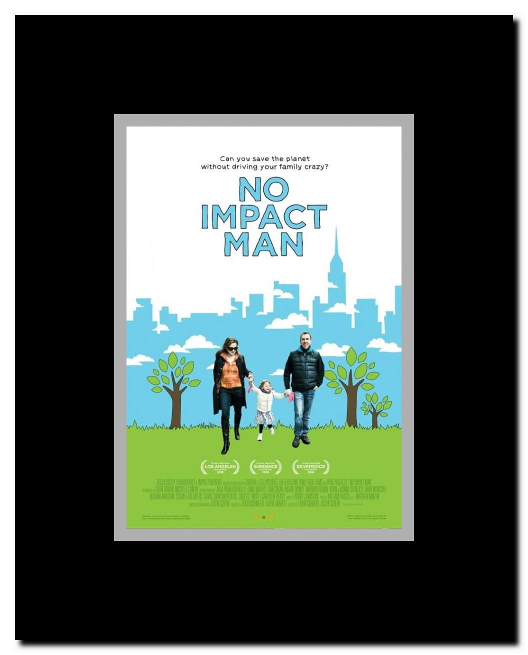 No Impact Man: The Documentary Framed Movie Poster