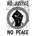 thumbnail image 1 of No Justice, No Peace Mini Poster - 11" x 17", 1 of 1