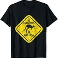 thumbnail image 1 of No Kangaroos In Austria - Zookeeper Wildlife Animal Lover T-Shirt men and women can wear, black, white, gifts, 1 of 4
