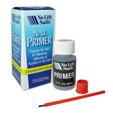 No Lift Nails Acrylic + UV Gel Nail Primer/Bonder/Base .75oz/22ml