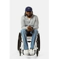 thumbnail image 1 of No Limbits Adaptive Men's Light Wash Wheelchair Pant, 1 of 11