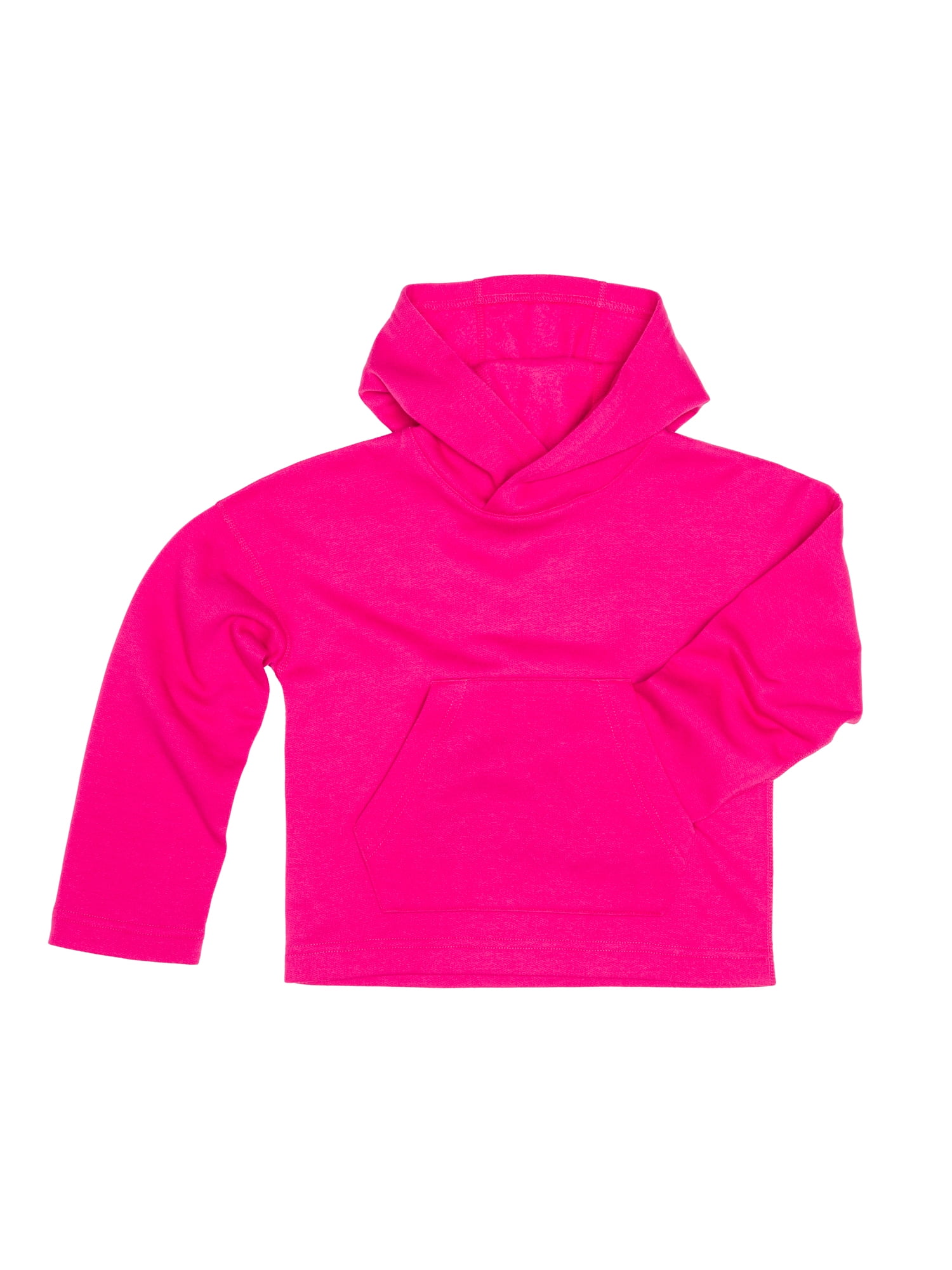 Wonder Nation Girls Over Sized Hoodie, Sizes 4-18 & Plus