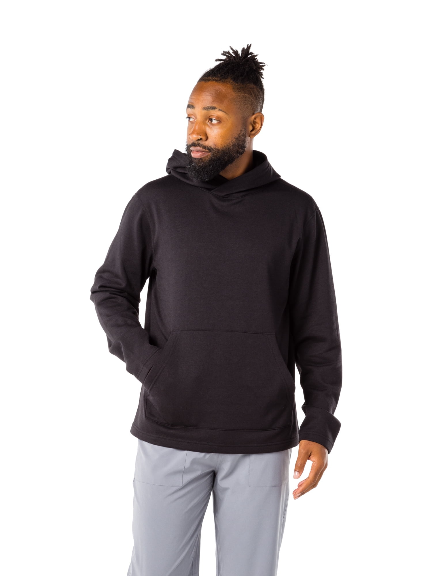 Men's & Big Men's Fidget Hoodie, Sizes XS-3XL