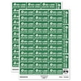 thumbnail image 1 of No Lion Lying Amazing Work Teacher Student School Sticker Set - Dark Green - Matte Finish - 1.5" Small, 1 of 7