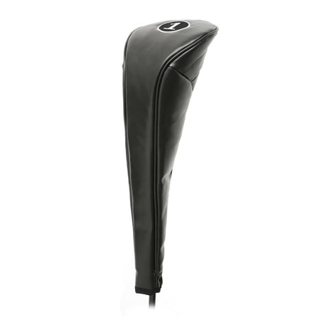 No Logo Driver Headcover Black