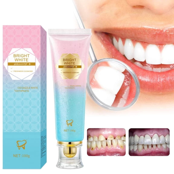 No Logo Toothpaste – 100g – Natural Whitening Paste, Plaque Control, Fresh Breath – Unbranded Packaging – For Daily Oral Care – 1tube