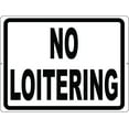 thumbnail image 1 of No Loitering Sign, 1 of 1
